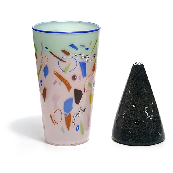 Two Richard Marquis Art Glass Vases. (1 of 5)