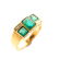 Collection of Emerald, Diamond, Platinum, Gold RIng and - 3