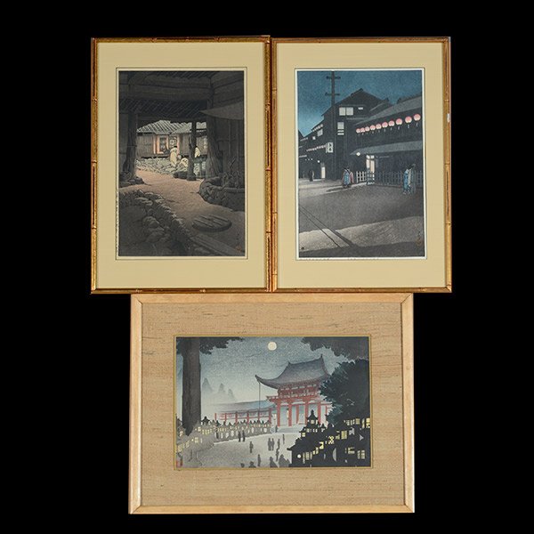 Tomikichiro Tokuriki (1902-1999) and Kawase Hasui (1 of 6)