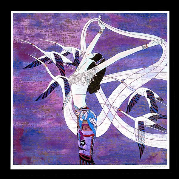 TING SHAO KUANG "Aurora" Serigraph (1 of 4)