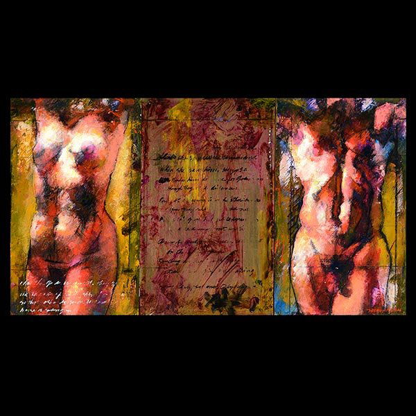 JIM MORPHESIS "Songs from Homer #22" Mixed Media (1 of 6)