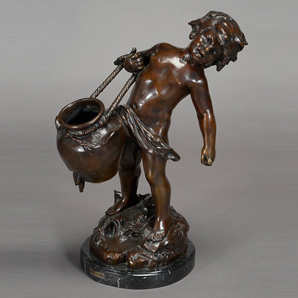 After Moreau, Bronze Group of "The Water Carrier" (1 of 4)