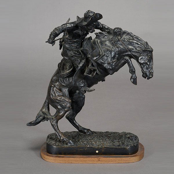 Remington, Bronze Bronco Buster (1 of 5)