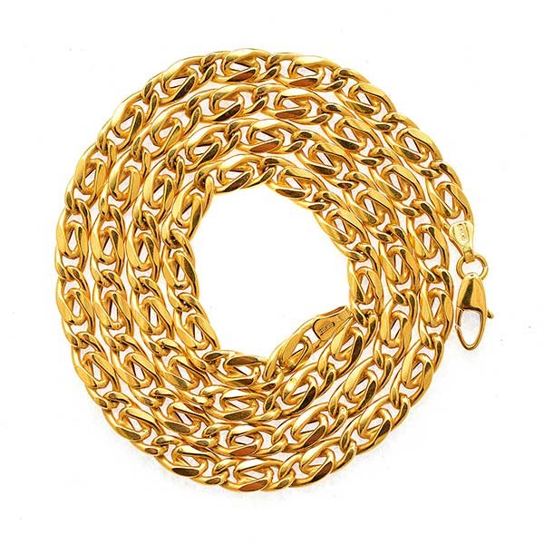 18k Yellow Gold Neck Chain. (1 of 4)