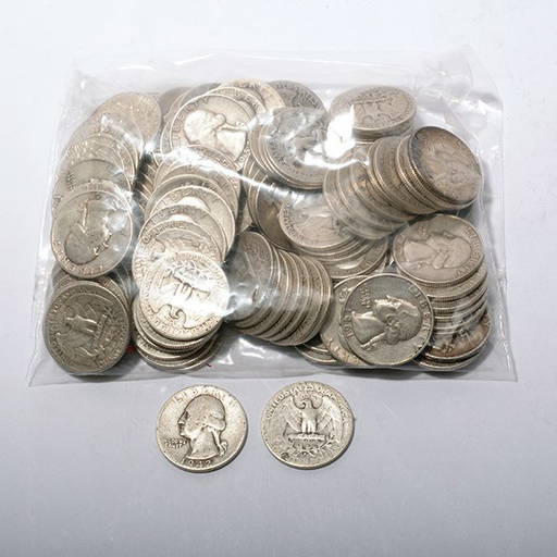 Collection Of Us Quarters Pre 1965 (118) Unresearched.