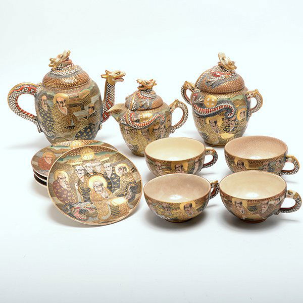 A Satsuma-Type Tea Service (1 of 10)