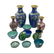 A Group of CloisonnÈ Enamel Vases