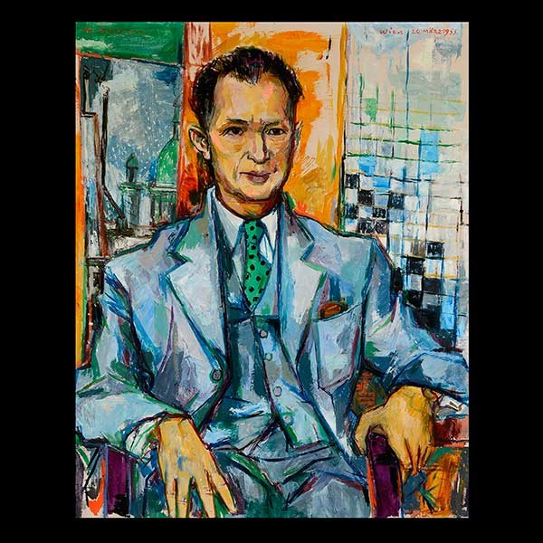 Maximilian Florian, Austrian Art, Portrait. Oil on (1 of 4)