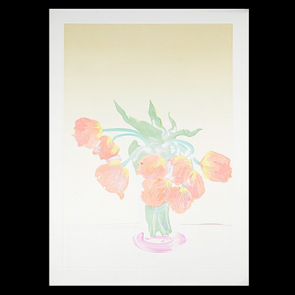 GARY BUKOVNIK 6 botanical lithographs. (1 of 6)