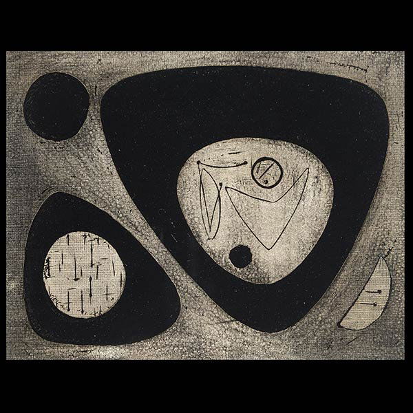 JOSE GUERRERO etching, Mid 20th Century Art (1 of 5)