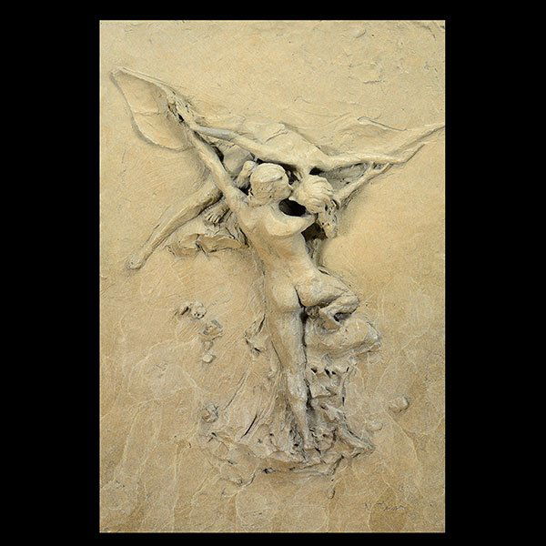 Tuan, The Kiss, Wall Sculpture (1 of 4)