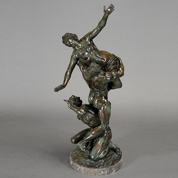 F DE LUCA, BRONZE SCULPTURE (1 of 5)