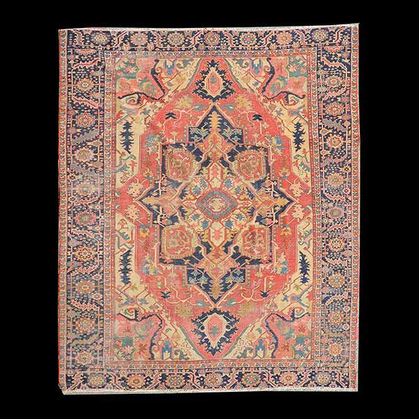 Large Serapi Carpet: 9 feet 4 inches x 11 feet 1 inch (1 of 4)
