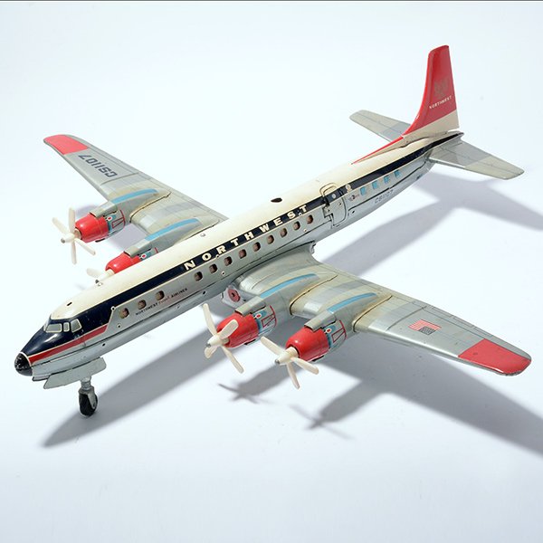 Japanese Cragstan Northwest Tin Lithographed Airplane (1 of 10)