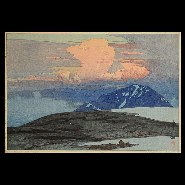 Hiroshi Yoshida (1876-1950): Goshikigahara (1 of 4)