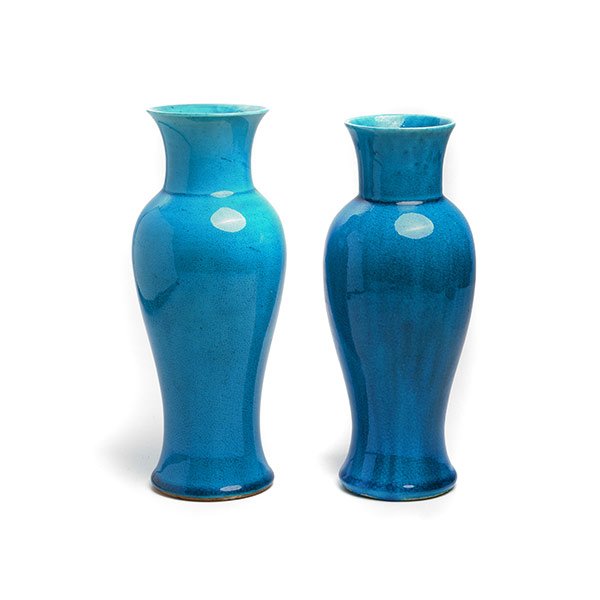 Two Turquoise-Glazed Vases (1 of 5)