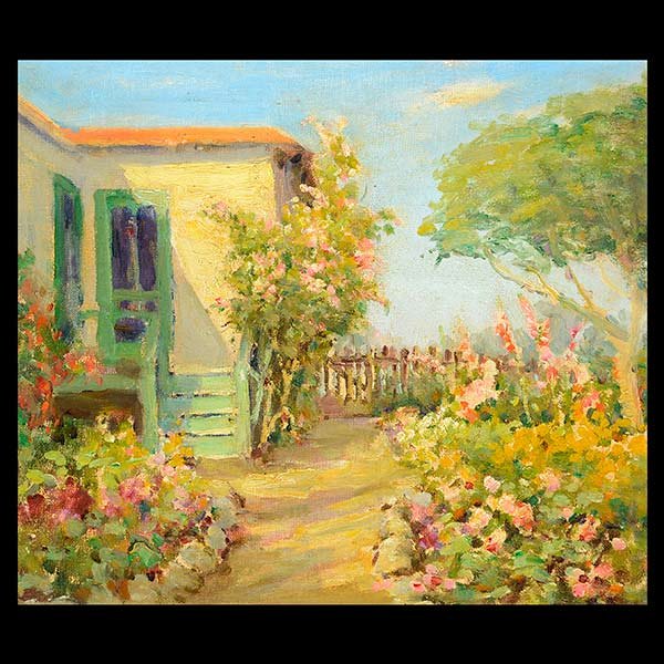 CALIFORNIA IMPRESSIONIST 20th C. Oil. (1 of 4)