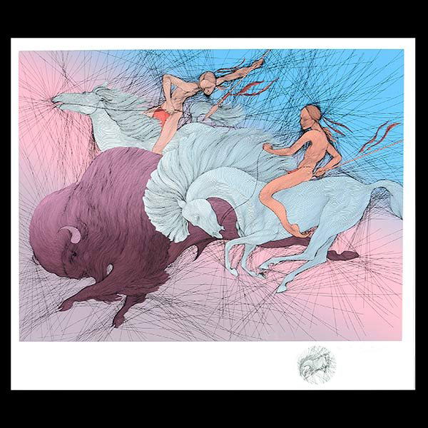 GUILAUME AZOULAY "Twilight" Serigraph. (1 of 6)