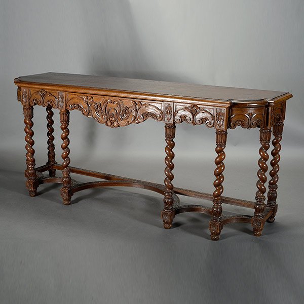 Renaissance Revival Console Table (1 of 6)