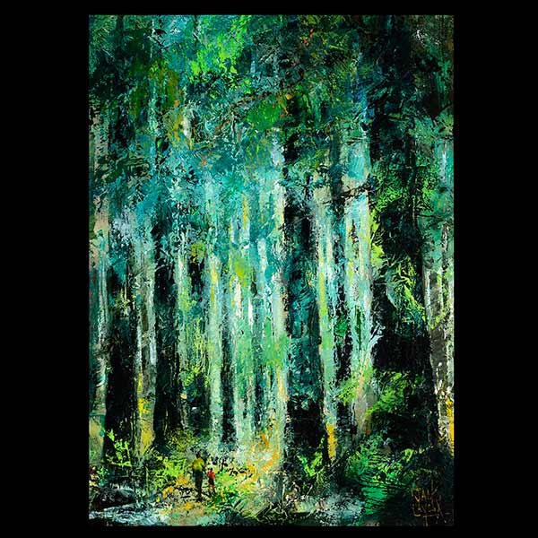 JACK LAYCOX "Summer Light" Oil on Canvas. (1 of 5)