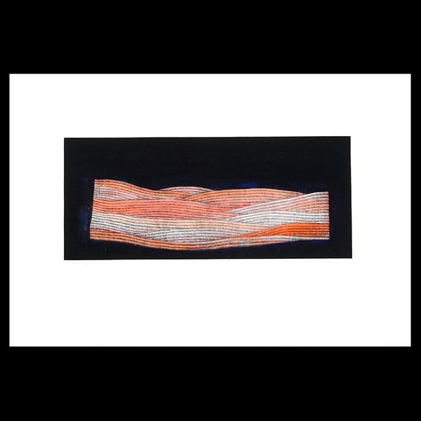 YOZO HAMAGUCHI "Watercolor Study for Red Field" (1 of 5)