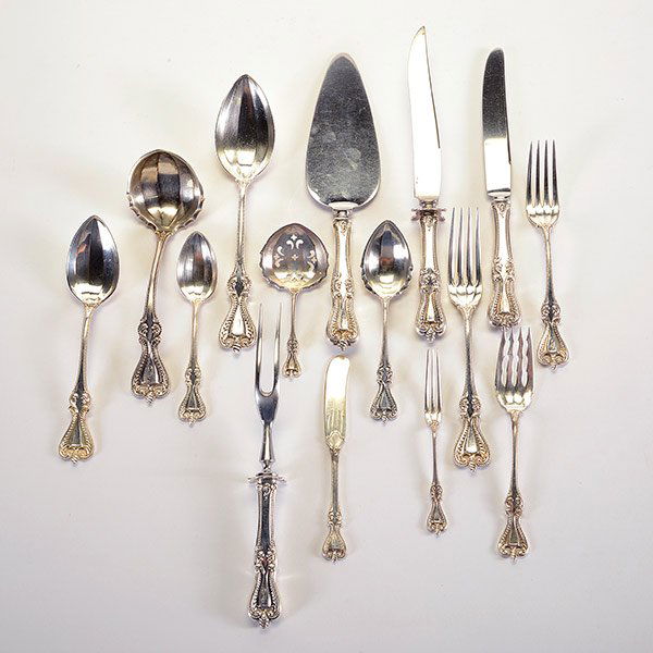 Set Of Towle Old Colonial Sterling Silver Flatware