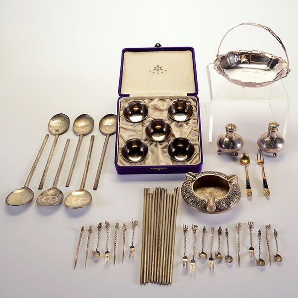 Collection of Asian Silver Items (1 of 6)
