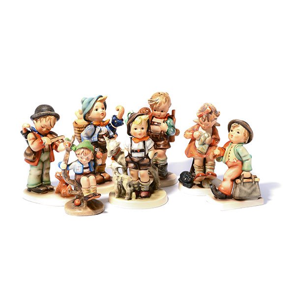 Seven Hummel Figures of Children (1 of 5)