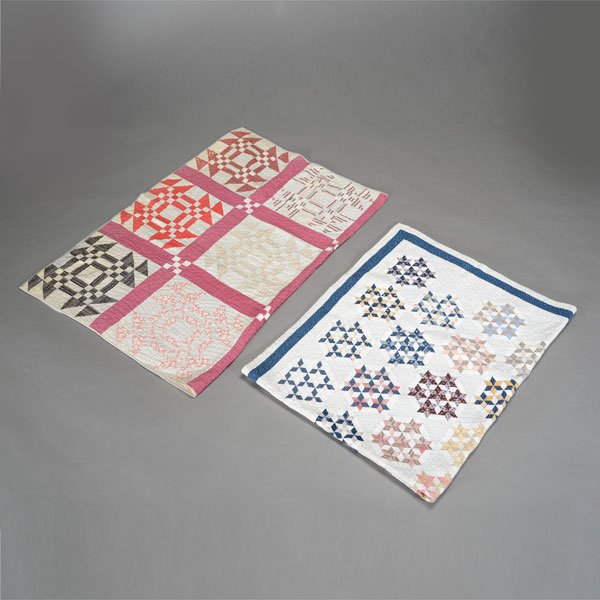 Two Antique Cotton Applique Quilts (1 of 5)