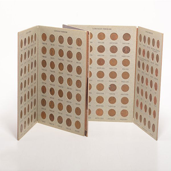 Collection of US Lincoln Pennies. (1 of 5)