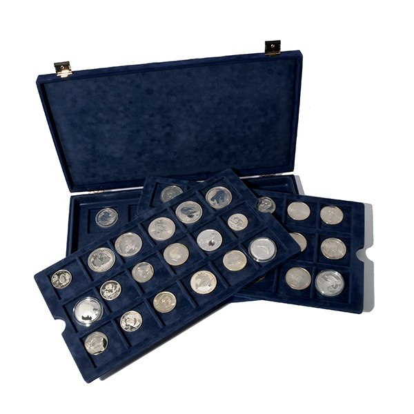 Collection of 50 Silver Coins of the World. (1 of 6)