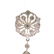 Pair of Opal, Diamond, 14k White Gold Earrings. - 2