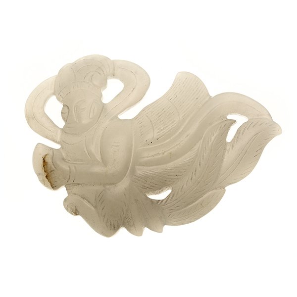 A White Jade Figural Pendant (1 of 5)