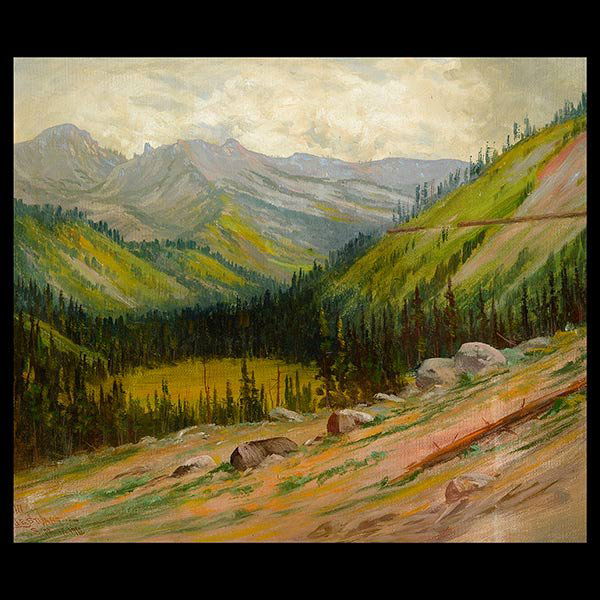 JAMES EVERETT STUART, Two California Landscapes, Oil (1 of 5)