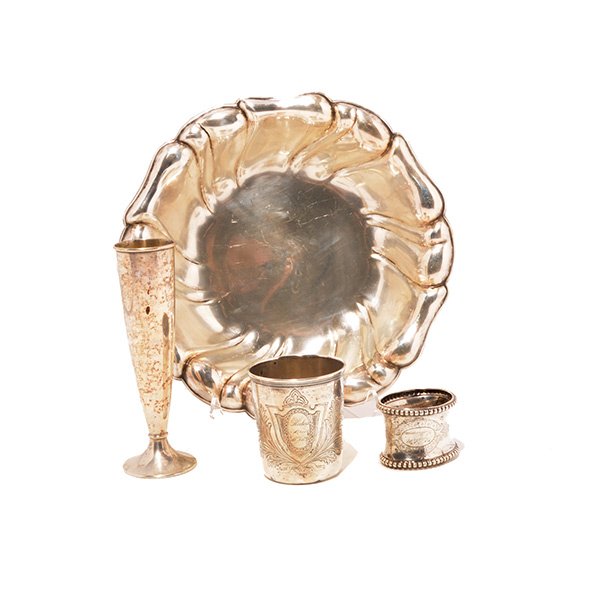 Four Danish or Scandinavian Silver Pieces (1 of 10)