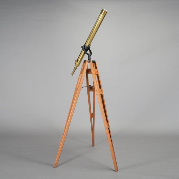 Victorian Brass Telescope on Tripod Stand (1 of 4)