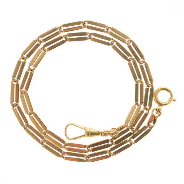 14k Yellow Gold Watch Chain. (1 of 3)