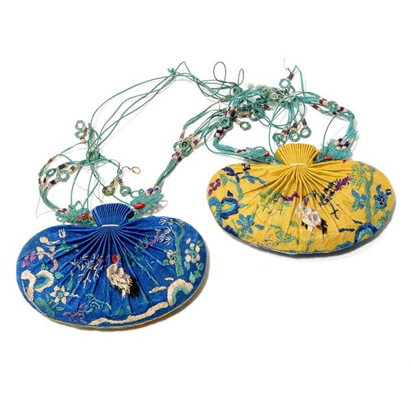 Two Embroidered Purses, 19th Century (1 of 4)