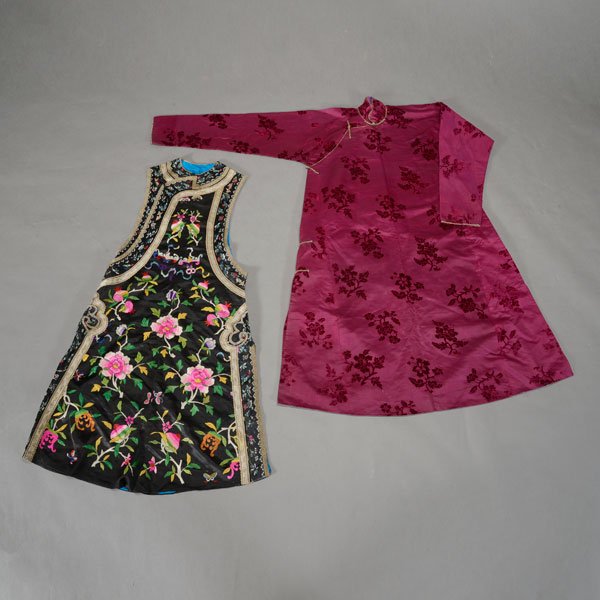 Two Chinese Silk Garments (1 of 6)