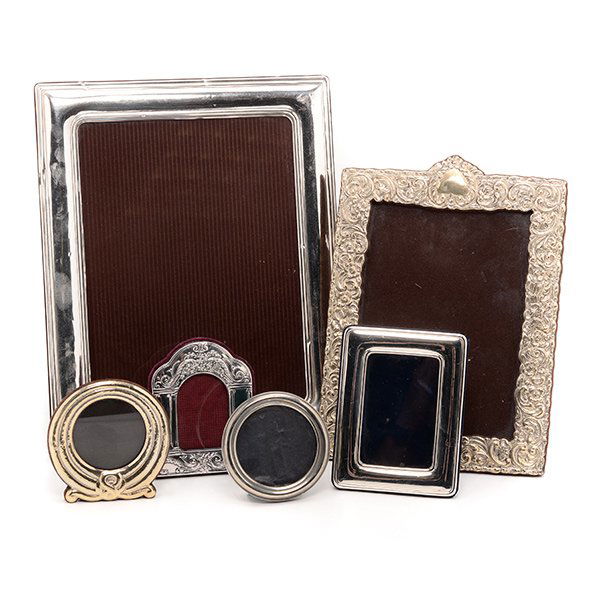 Five Sterling Mounted Frames (1 of 5)