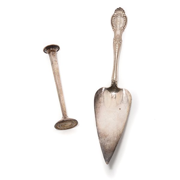 Tiffany Richlieu Sterling Cake Server and Cartier Bud (1 of 5)