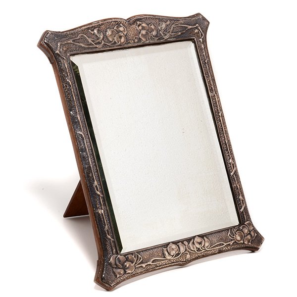 English Arts & Crafts Sterling Mounted Picture Frame (1 of 5)