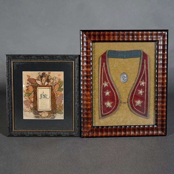 Two Framed President James A. Garfield Memorials (1 of 5)