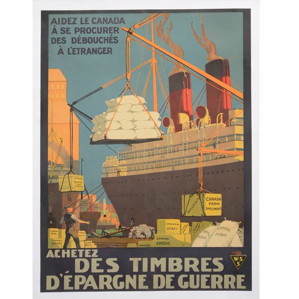 World War II Canada Dock Merchant Poster (1 of 5)