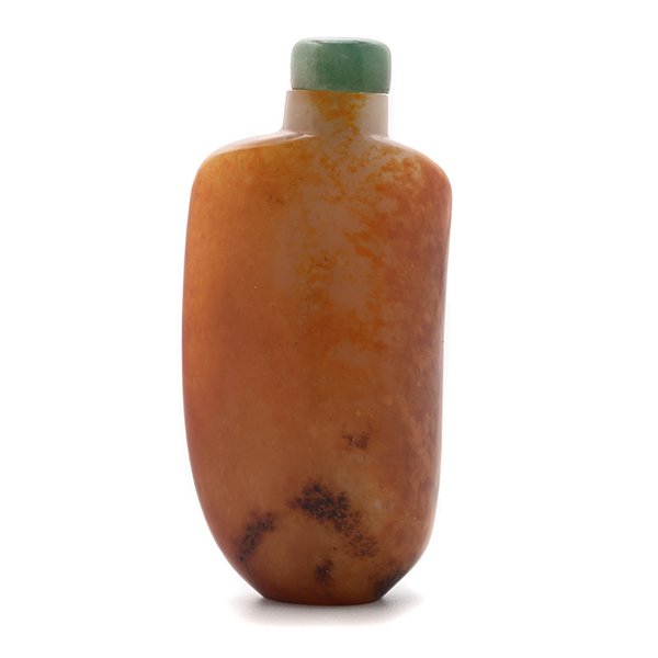 A Russet Jade Snuff Bottle, 19th Century (1 of 5)