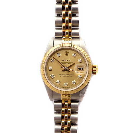 Ladies Rolex Oyster Perpetual Datejust Stainless Steel,