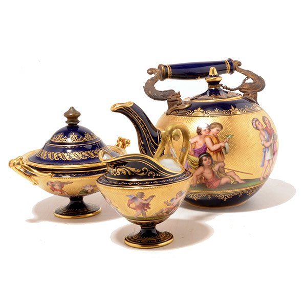 Royal Vienna Porcelain Tea Service (1 of 10)