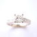 Diamond, Platinum Ring. - 2
