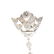 Pair of Tourmaline, Diamond, 18k White Gold Earrings. - 2