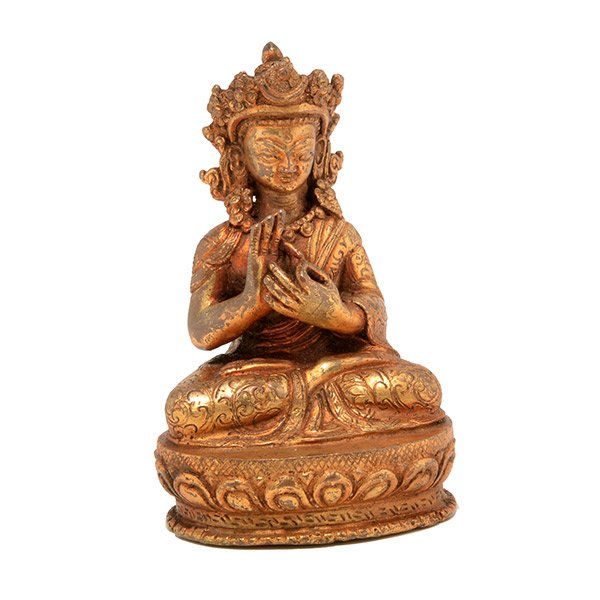 A Small Gilt-Bronze Figure of a Bodhisattva (1 of 9)